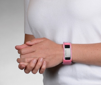 Reflective Band Medical ID Bracelet, Visibility Pink, large image number 0