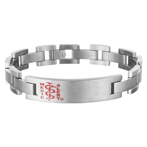 Lynx Titanium Medical ID Bracelet