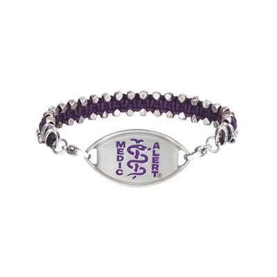 Woven Medical ID Bracelet