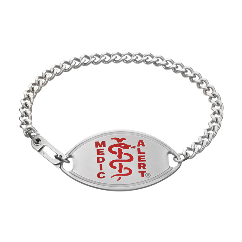 Classic Large Medical ID Bracelet | MedicAlert Foundation