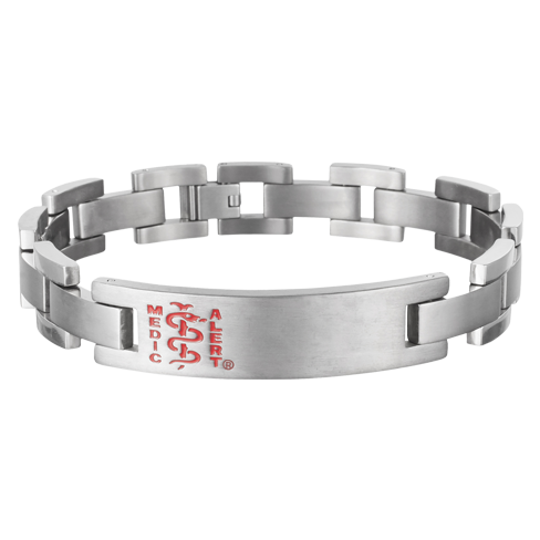 Lynx Titanium Medical ID Bracelet