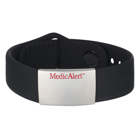 Performance Silicone Medical ID Bracelet