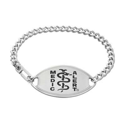 Classic Large Medical ID Bracelet