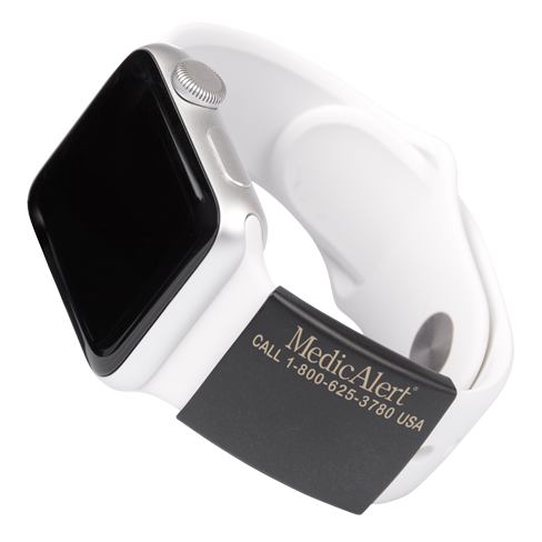 Engraved Medical ID for Apple Watch 38mm, 40mm
