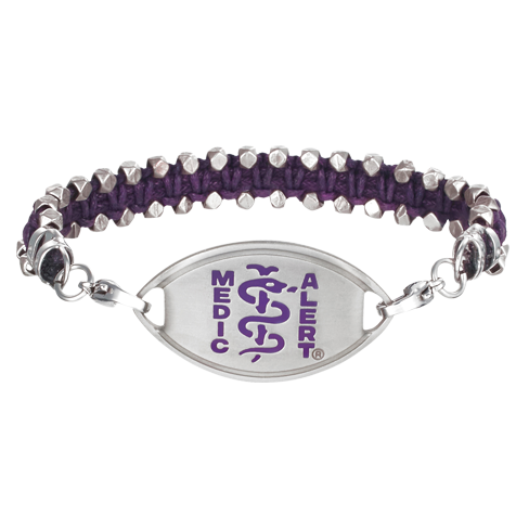 Woven Medical ID Bracelet