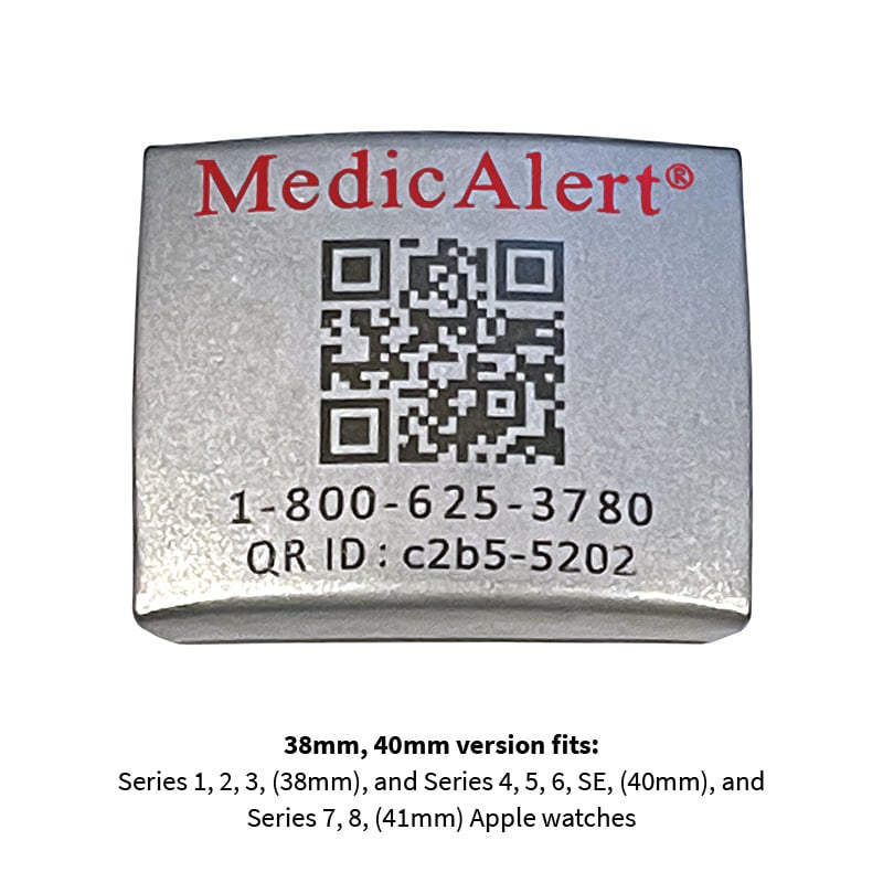 silver medicalert id for watch image number 4