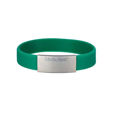 Silicone Medical ID Bracelet
