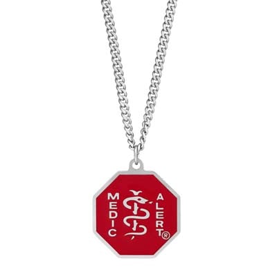 Standard Medical ID Necklace