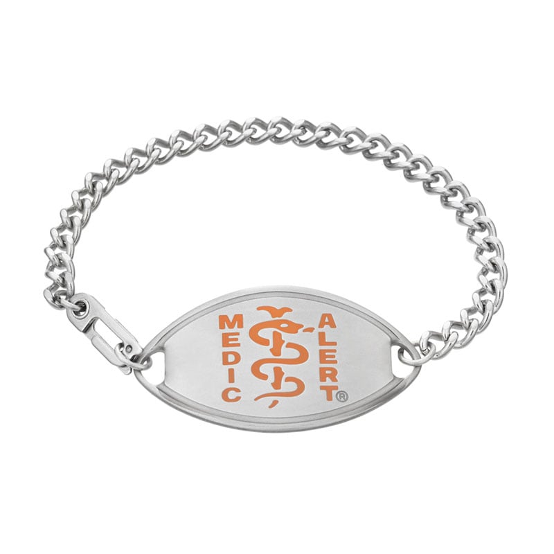 Classic Large Medical ID Bracelet MedicAlert Foundation