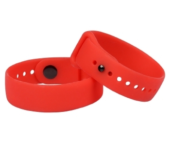 Pin & Tuck Sports Band Red, Red, large image number 1