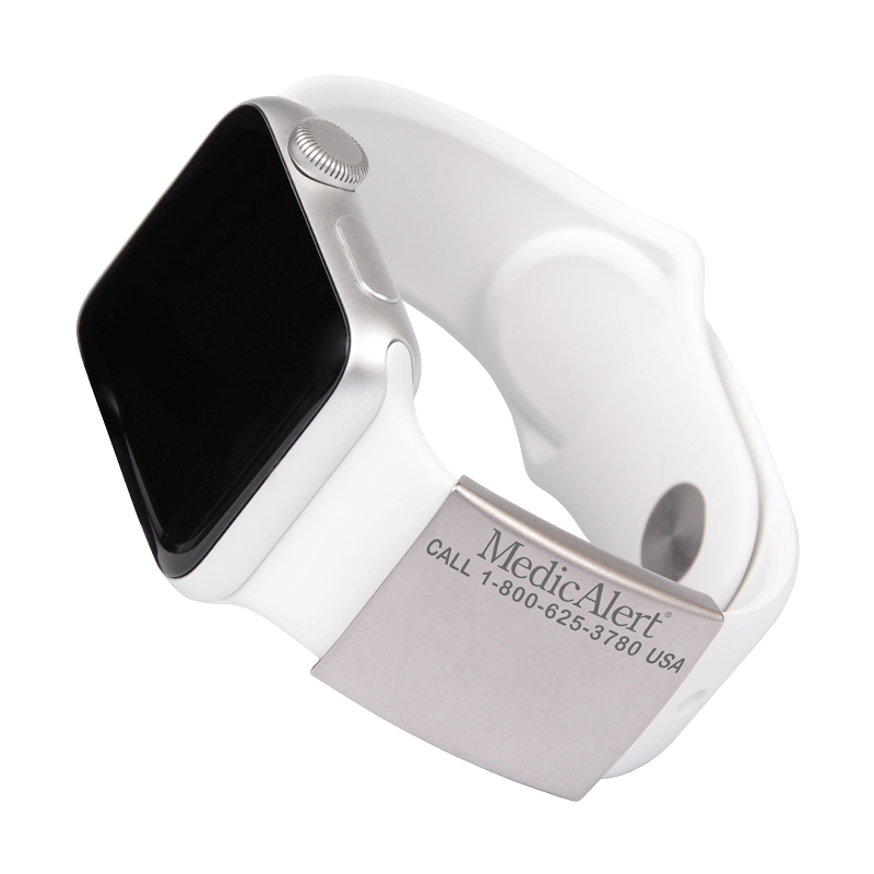 Medical ID for Apple Watch 38mm, 40mm Silver, Silver, large image number 0