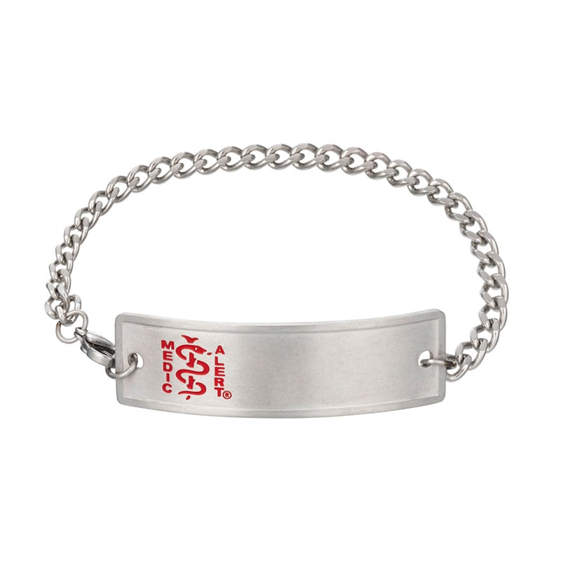 Standard Medical ID Bracelet, Steel, large image number 0
