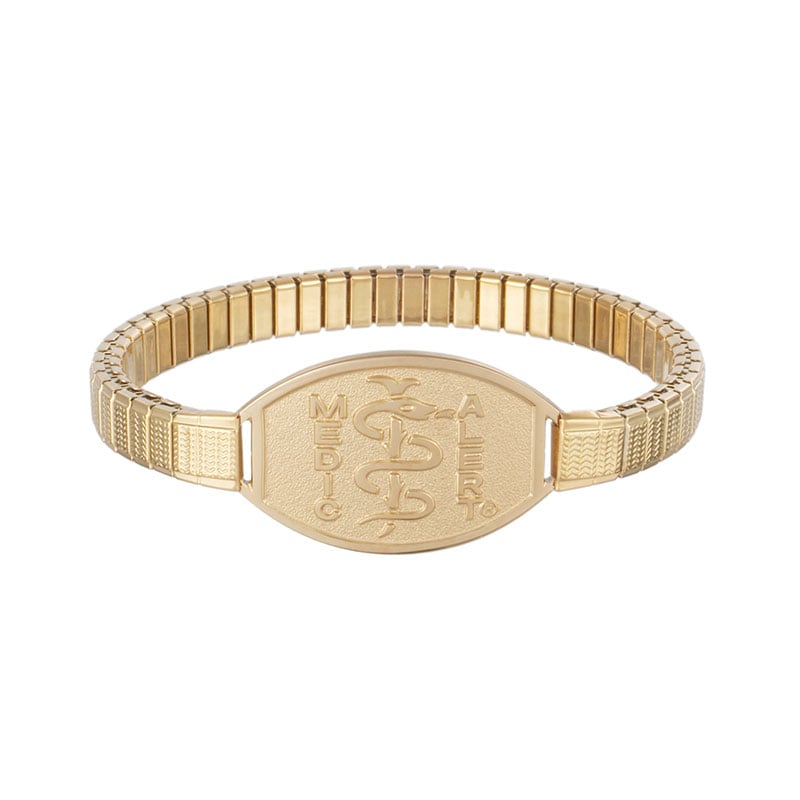 Stretch Band Medical ID Bracelet, , large image number 2