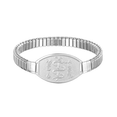 Stretch Band Medical ID Bracelet