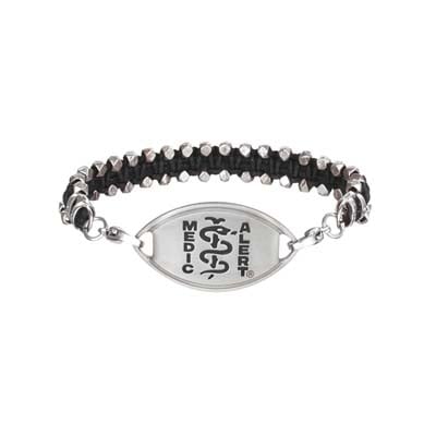 Woven Medical ID Bracelet