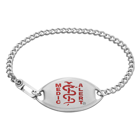 Classic Large Medical ID Bracelet