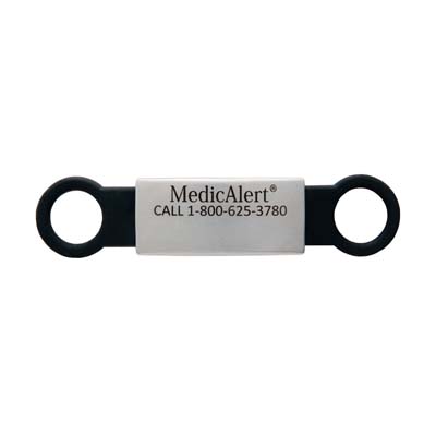 Shoe Tag Medical ID Accessory