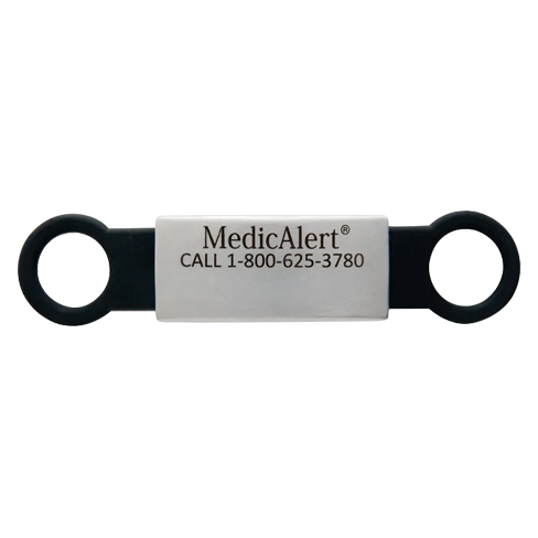 Shoe Tag Medical ID Accessory