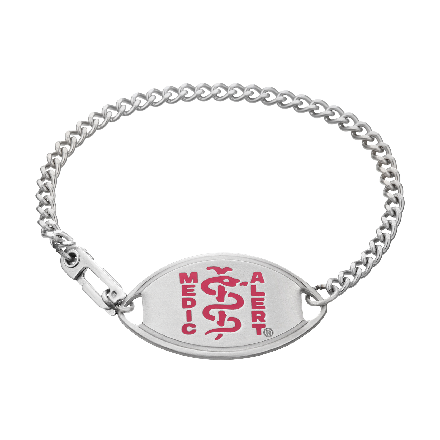 QR Code Classic Medical ID Bracelet Pink, Pink, large image number 1