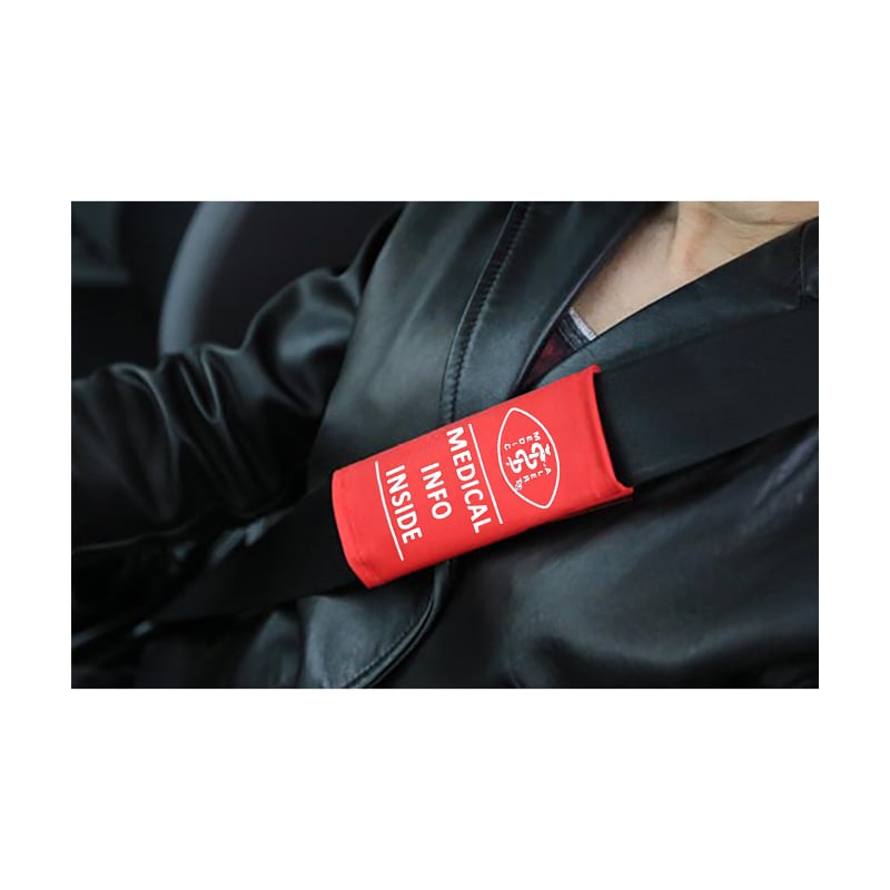 MedicAlert Seatbelt ID Holder, , large image number 0