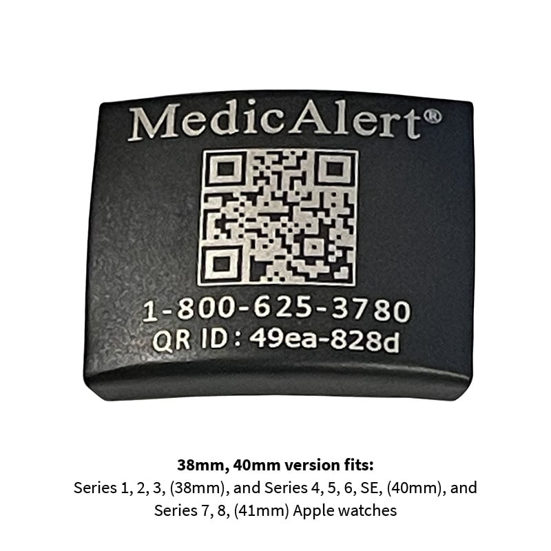 black medicalert id for watch image number 2