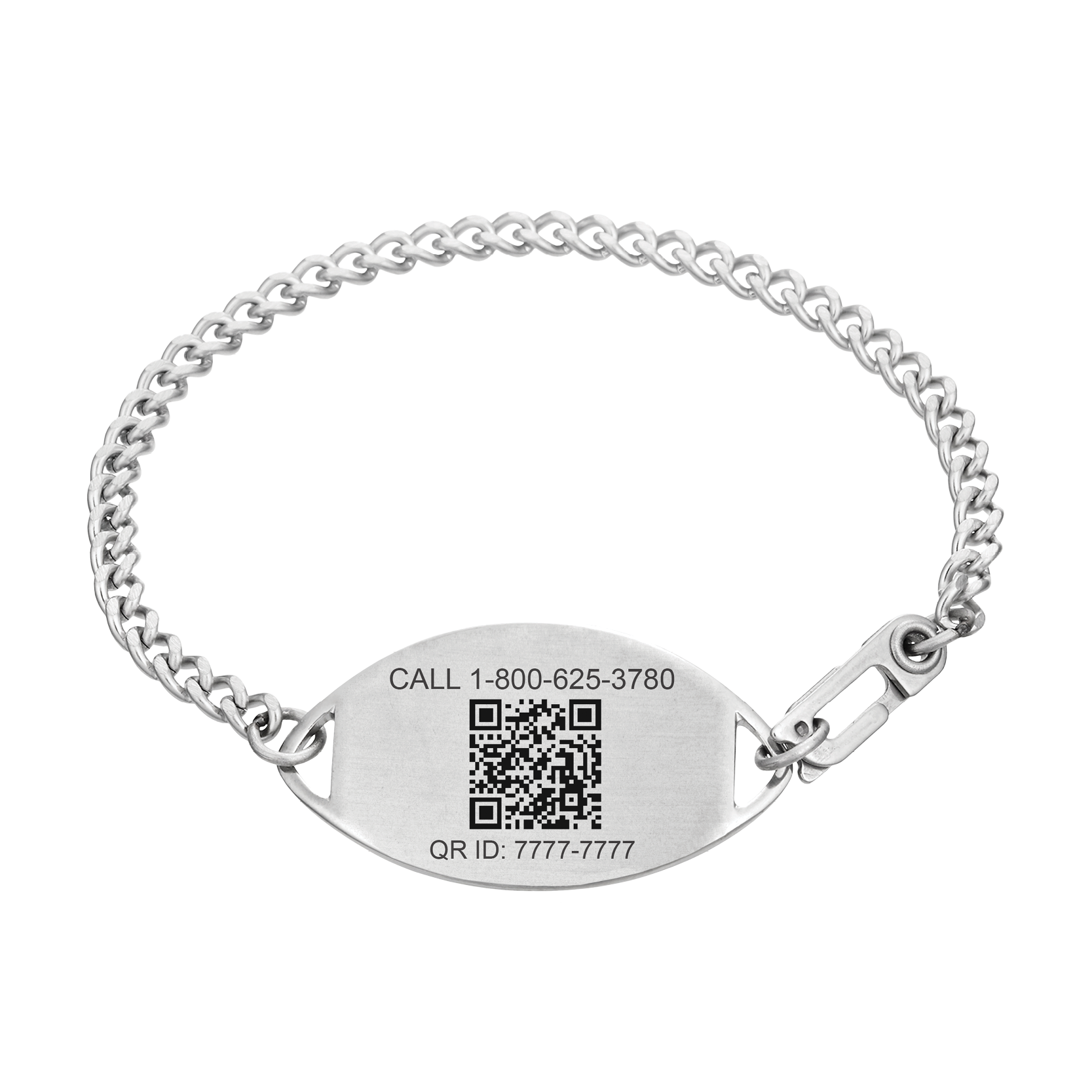 QR Code Classic Large Medical ID Bracelet, , large image number 2