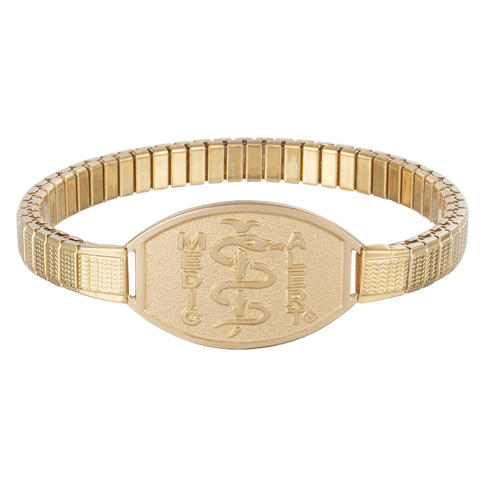Stretch Band Medical ID Bracelet