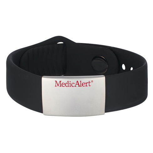 Performance Silicone Medical ID Bracelet