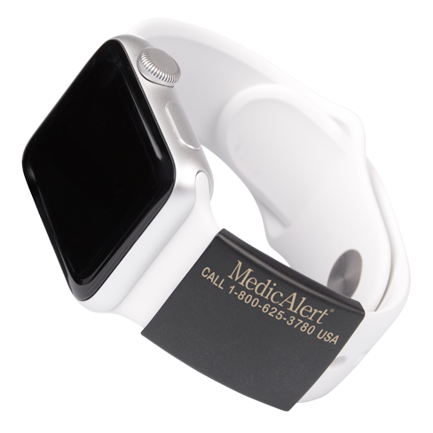 Engraved Medical ID for Apple Watch 38mm, 40mm