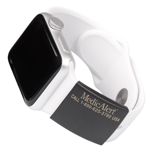 Engraved Medical ID for Apple Watch 38mm, 40mm